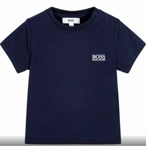 ⭐️Boss navy logo t shirt 6 months